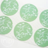 Image 2 of stickers ☀spring☀ with love / 4 coloris