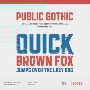 Image of Public Gothic Family