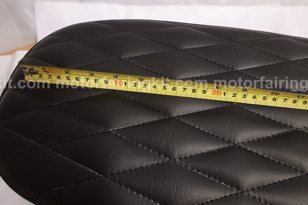 Image of Cafe Racer Brat Seat - Diamond Upholstered