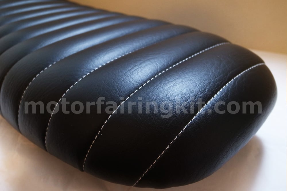Image of Honda CG125 Seat - Classic Brat Seat