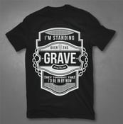 Image of "Standing Over The Grave" T-Shirt
