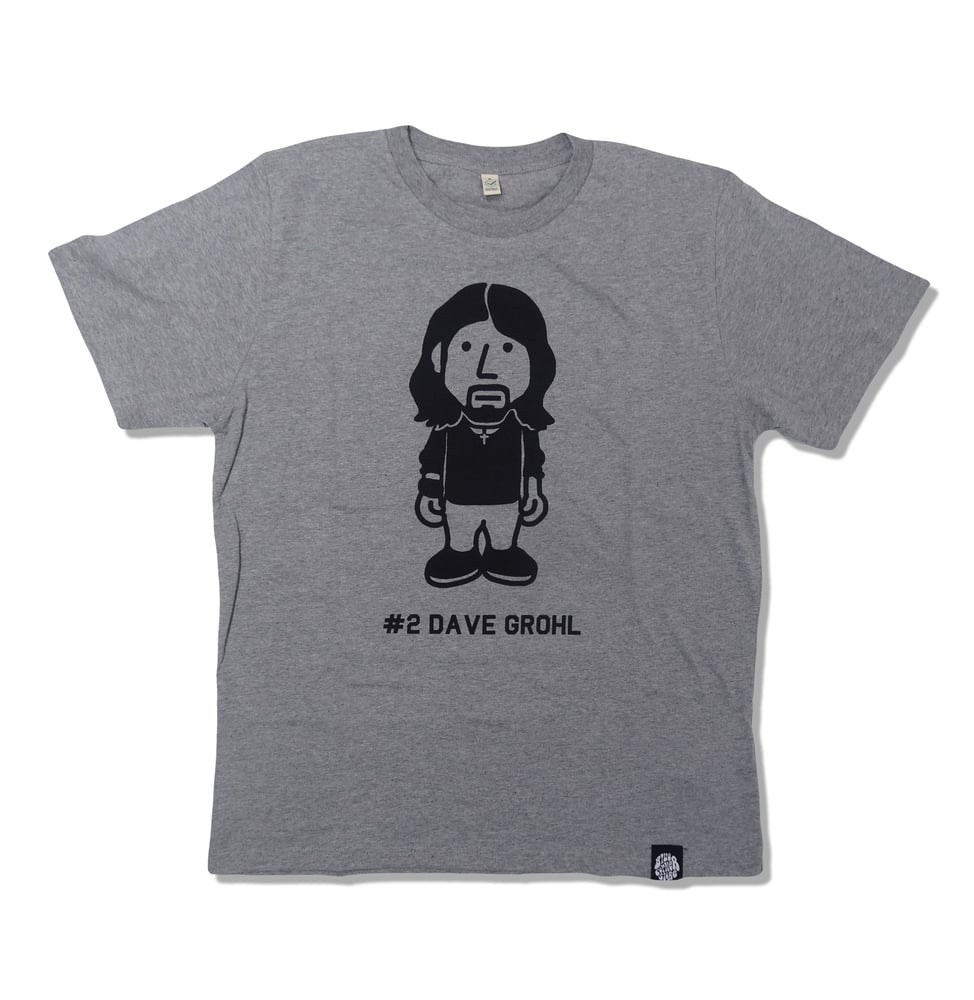 Image of #2 DAVE GROHL (HEATHER GREY)