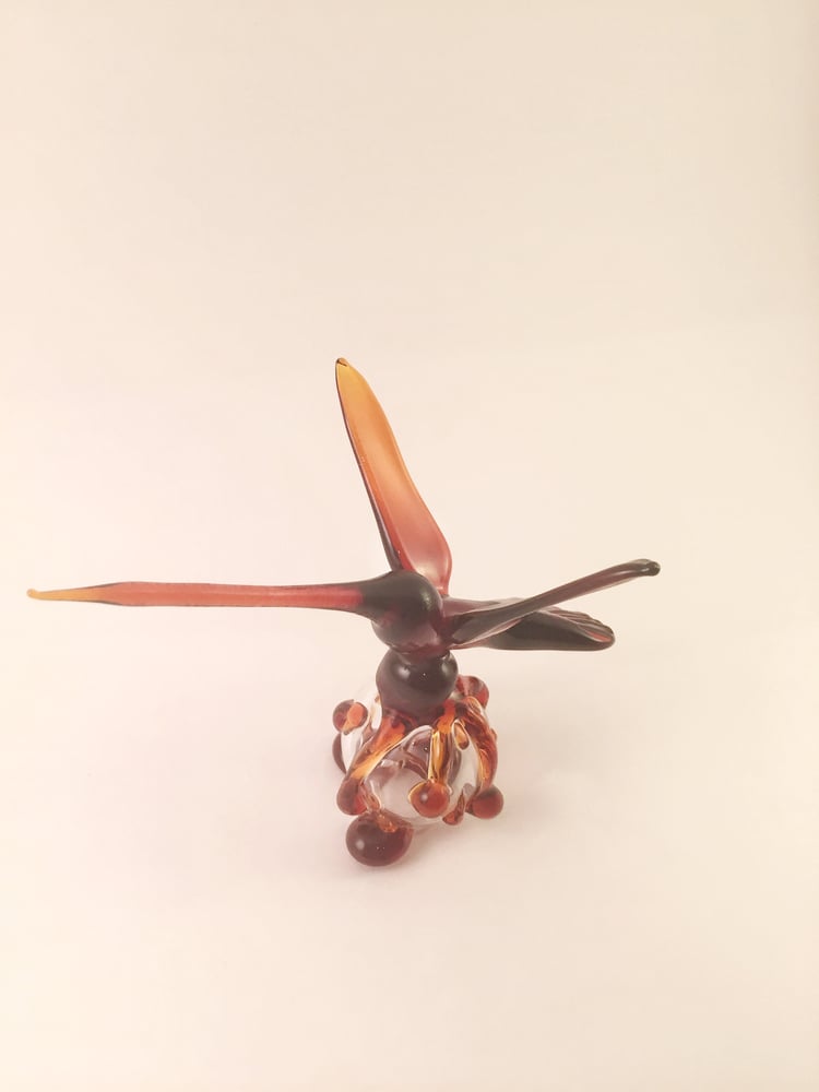 Image of Amber Humming Bird Dabber/Carbcap