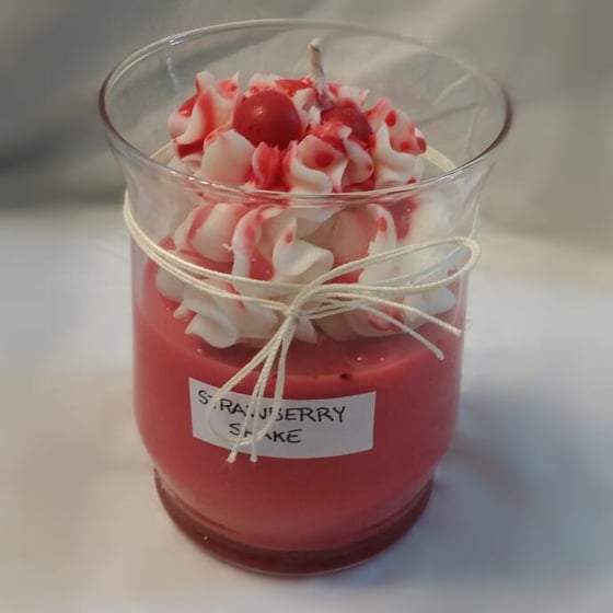 Image of Sweet Strawberry Shake Soy Candle