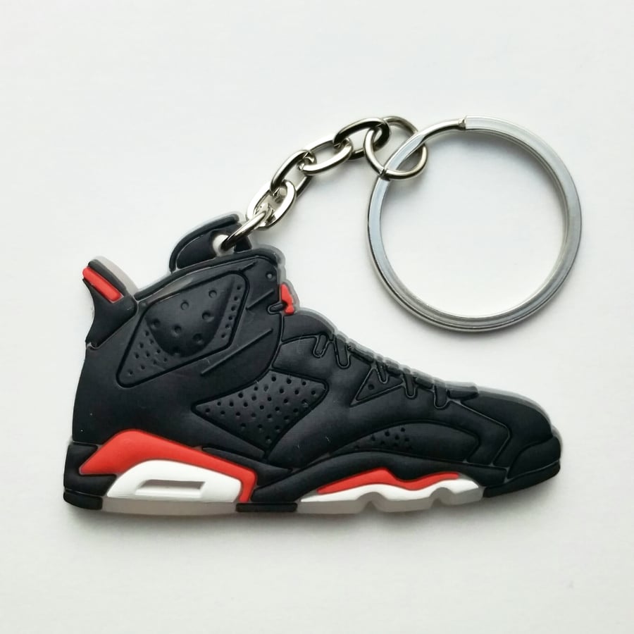 Image of Nike Air Jordan 6 'Infrared' Keychain