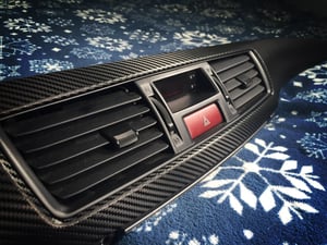 Image of Mitsubishi Lancer (and EVO) VIII & IX Carbon Fiber Dash Trim