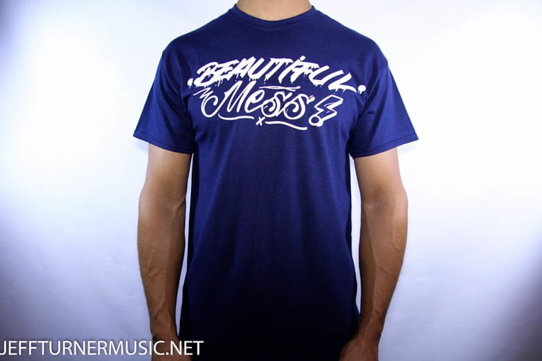 Image of Beautiful Mess T-Shirt (Royal Blue)