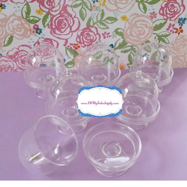 Image of miniature cake stands