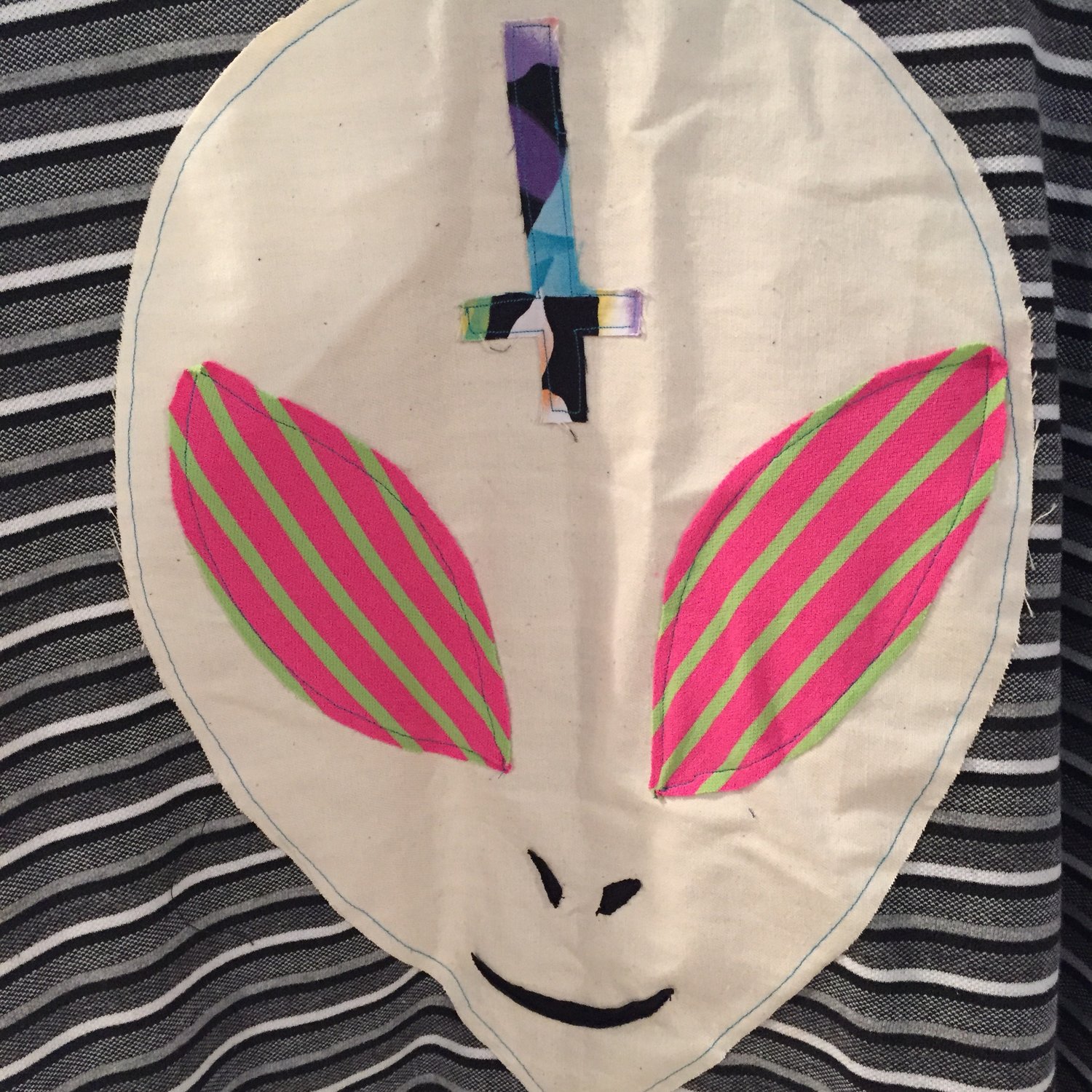 Image of Striped Alien Tee