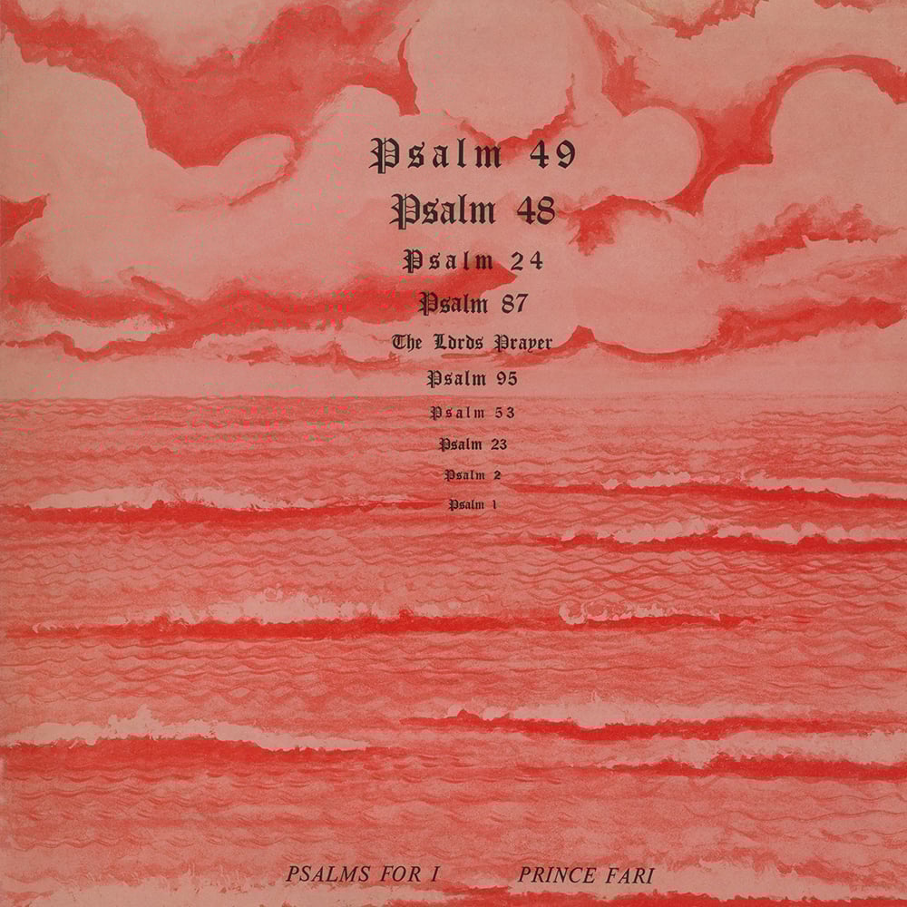 ジャマイカ7” Prince Far I / Record Smith &amp;  Dwelling In Zion (Psalms) / Psalms none The Book Of Psalms /00050 Prince Far I - Psalms For I LP / CD (Book of Psalms) | DKR