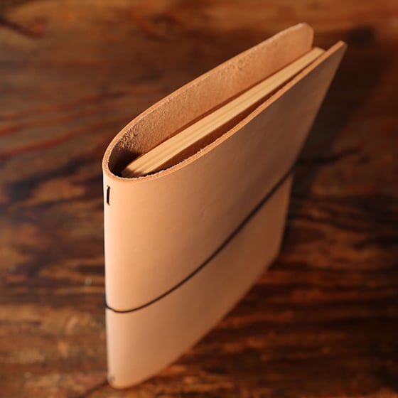 Image of Single Extra Large Moleskine Cahier Leather Cover