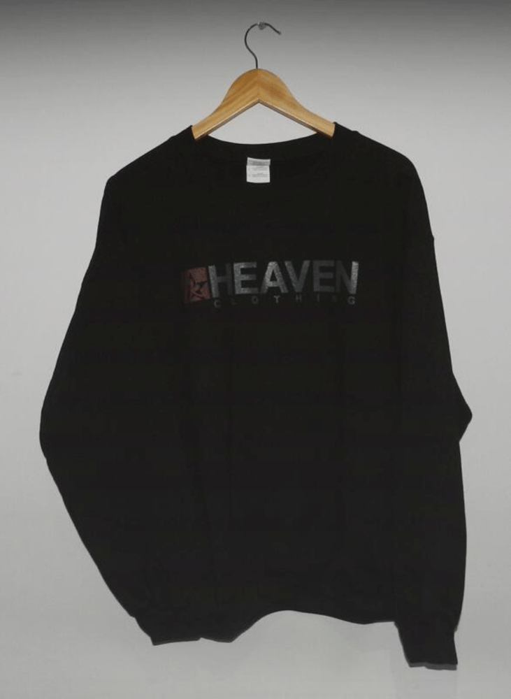 Image of Heaven Clothing - Black 'Logo' Sweatshirt