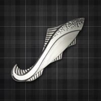 Image 3 of Leaping Salmon Kilt Pin