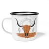 Out West Enamel Mug