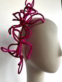 Image 2 of Fuchsia wired flowers. SOLD