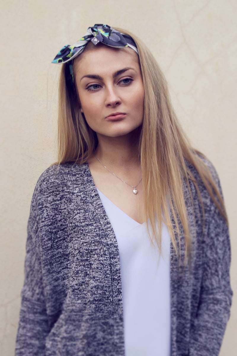 Image of Wired floral headband