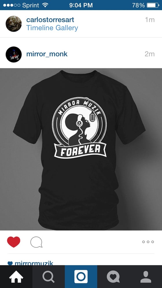 Image of Mirror Muzik Forever T-Shirt