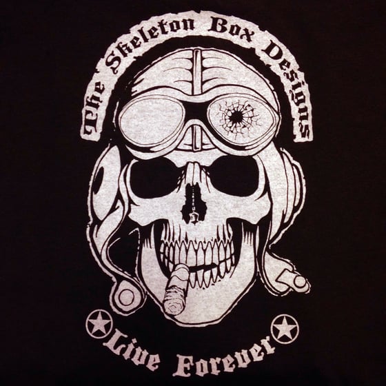 Image of "Live Forever" tshirt