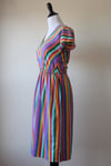 Image of SOLD Chevron Rainbows Dress