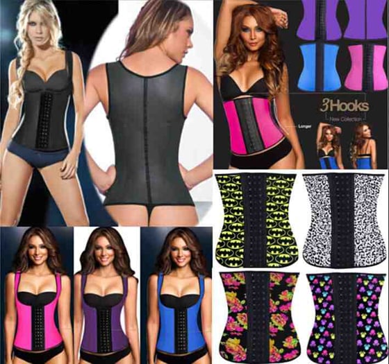 Image of The "Miracle Worker" Full Vest Rubber Corset