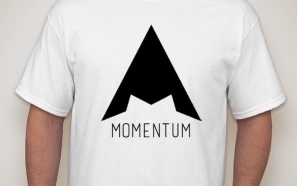 Image of Momentum Logo Tee