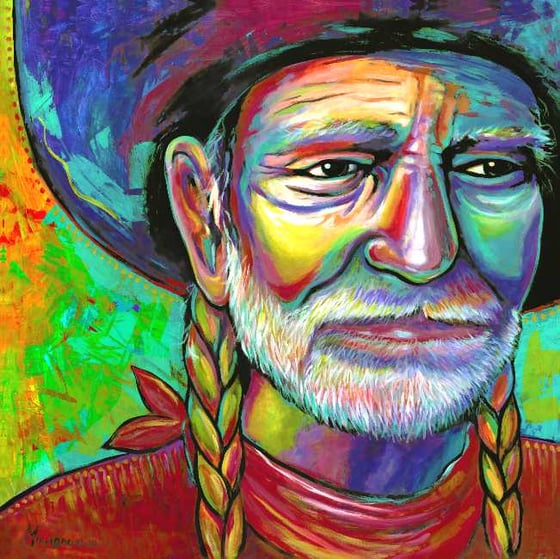 Image of "Willie" Canvas Gicleé