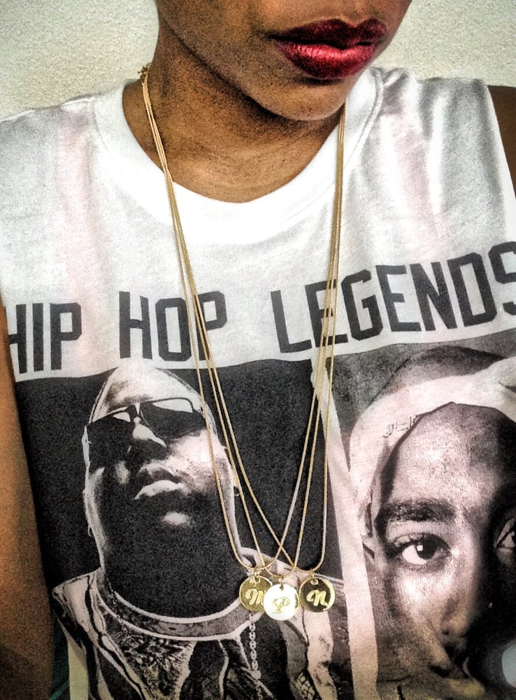 Image of 18K Yellow Gold Filled Chain w/ Pendant