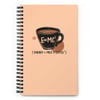 E=mc2 Retro Spiral notebook