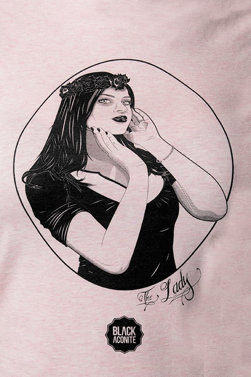 Image of The Lady-T-shirt à col rond femme