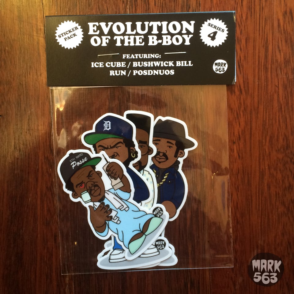 Evolution Of The B-Boy Series 4 Run, Ice Cube, Posdnuos & Bushwick Bill