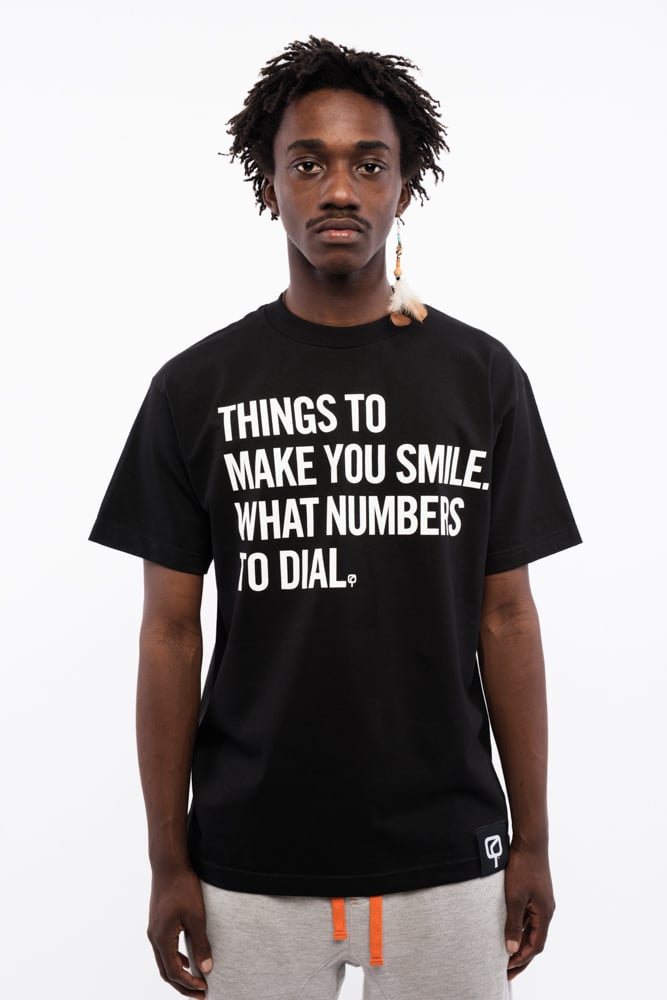 Image of MAD QUESTION ASKING - Shirt (BLACK)