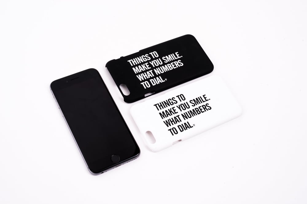 Image of MAD QUESTION ASKING - iPhone 5, 5S, & 6 Case (BLACK)