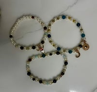 Image 2 of Western Cowprint Tumbler Accessories Set for Stanley with Bow, Bracelet, Bauble & Boot