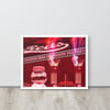 Cincinnati Reds Collage Framed Poster