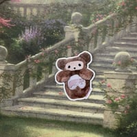 Image 1 of 🐻Lenora🐻 the OG Plushie Sticker
