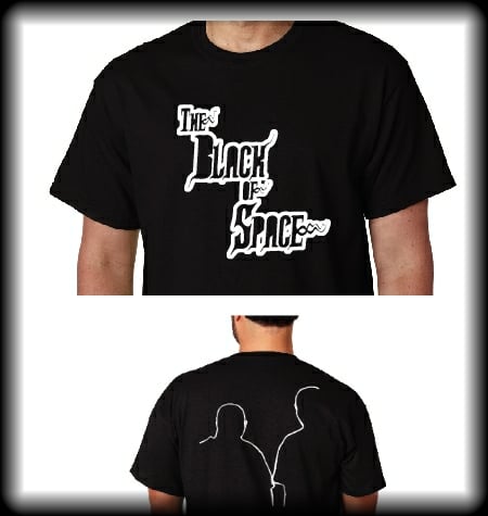 Image of The Black of Space T-Shirt, Black, 2-Sided