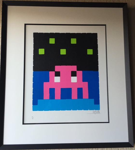 Image of INVADER | SPACE ONE [PINK]