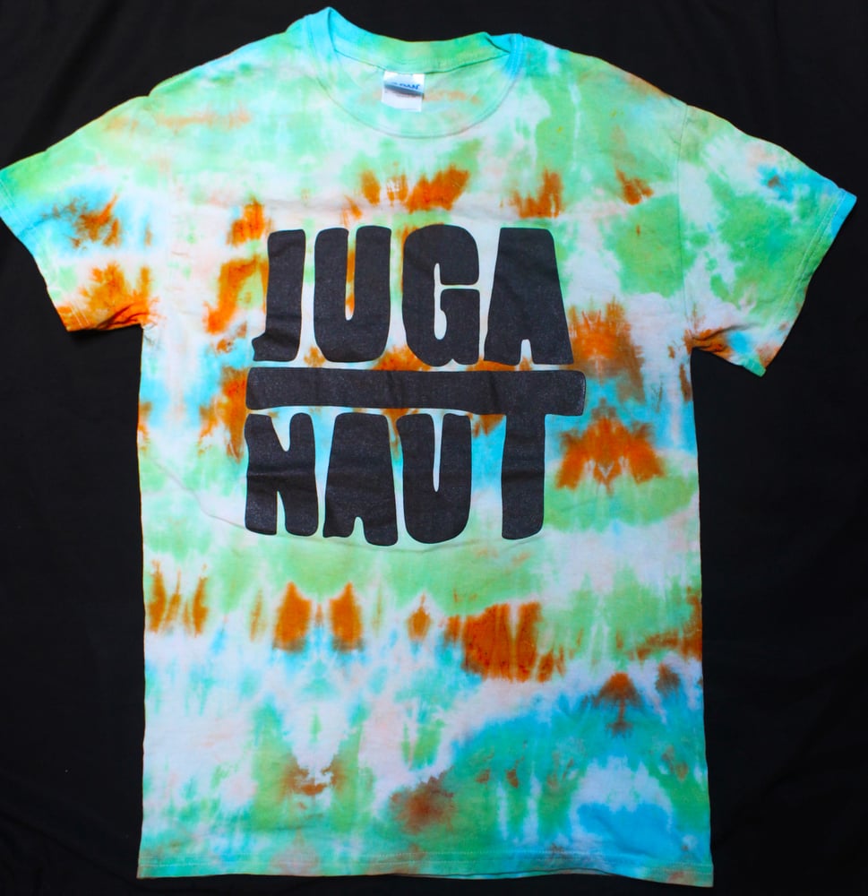 Image of Juga-Naut Logo Tie-Dye T-Shirt
