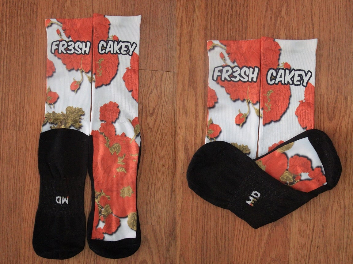 Image of Fr3sh & Cakey Clothing. Floral Edition Socks