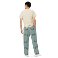 Image 2 of Drachmas All-over print unisex wide-leg pants