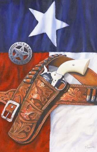Image of "Texas Ranger" Canvas Gicleé