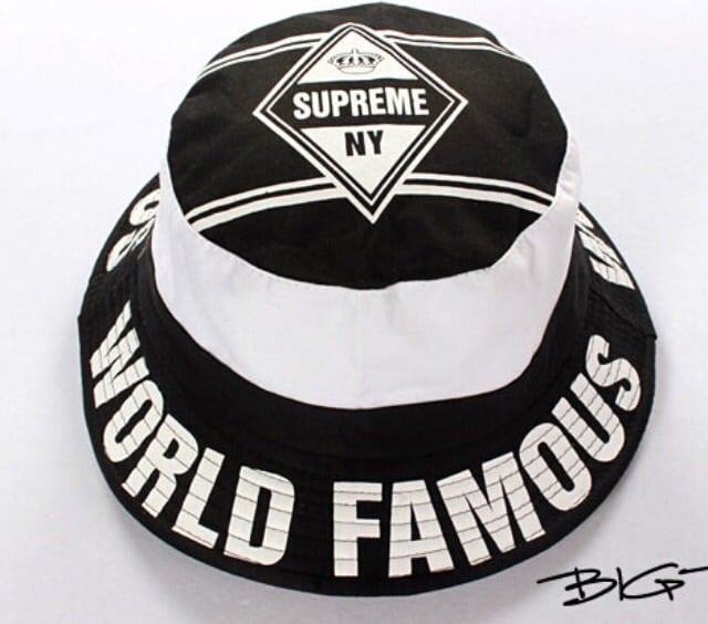 SM採寸サイズシュプリーム バケットハット WorldFamous