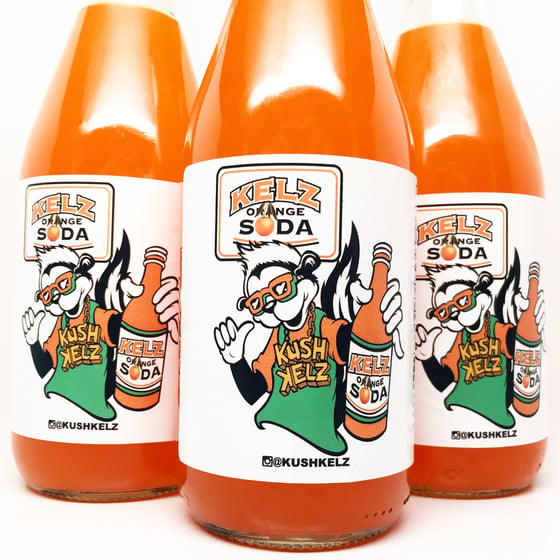 Image of Kelz Orange Soda (4 Bottles)