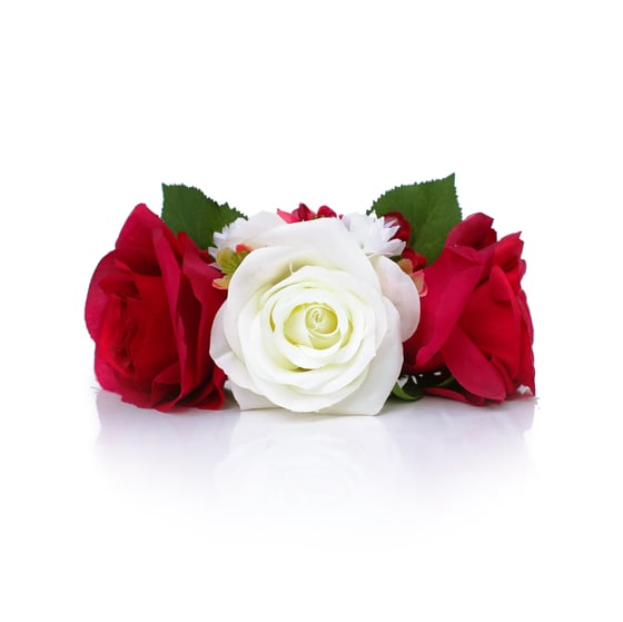 Image of American Beauty Flower Crown Newborn-Adult Sizes