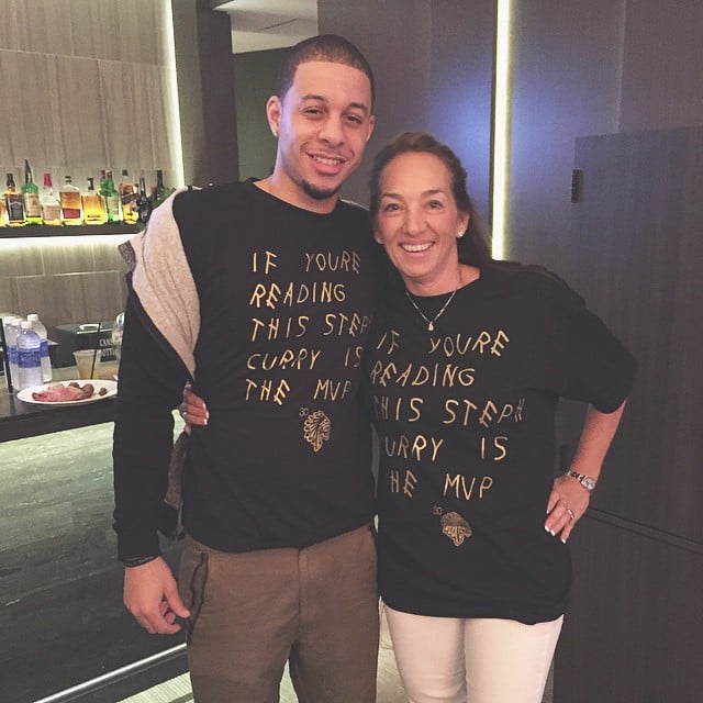 Image of LAST BATCH ON EARTH -- *** GOLD *** Steph MVP/Drake t-shirt by Trillest & Savs