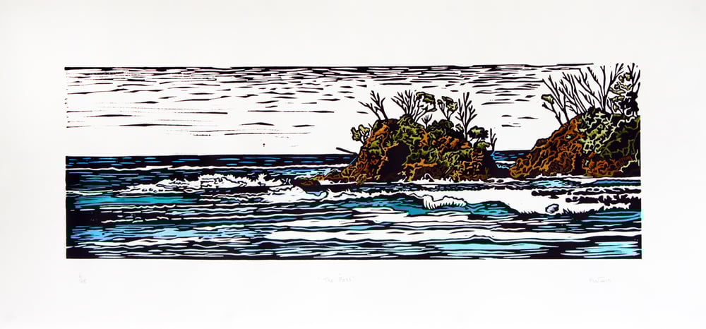 Image of "The Pass" 2015 - Hand coloured