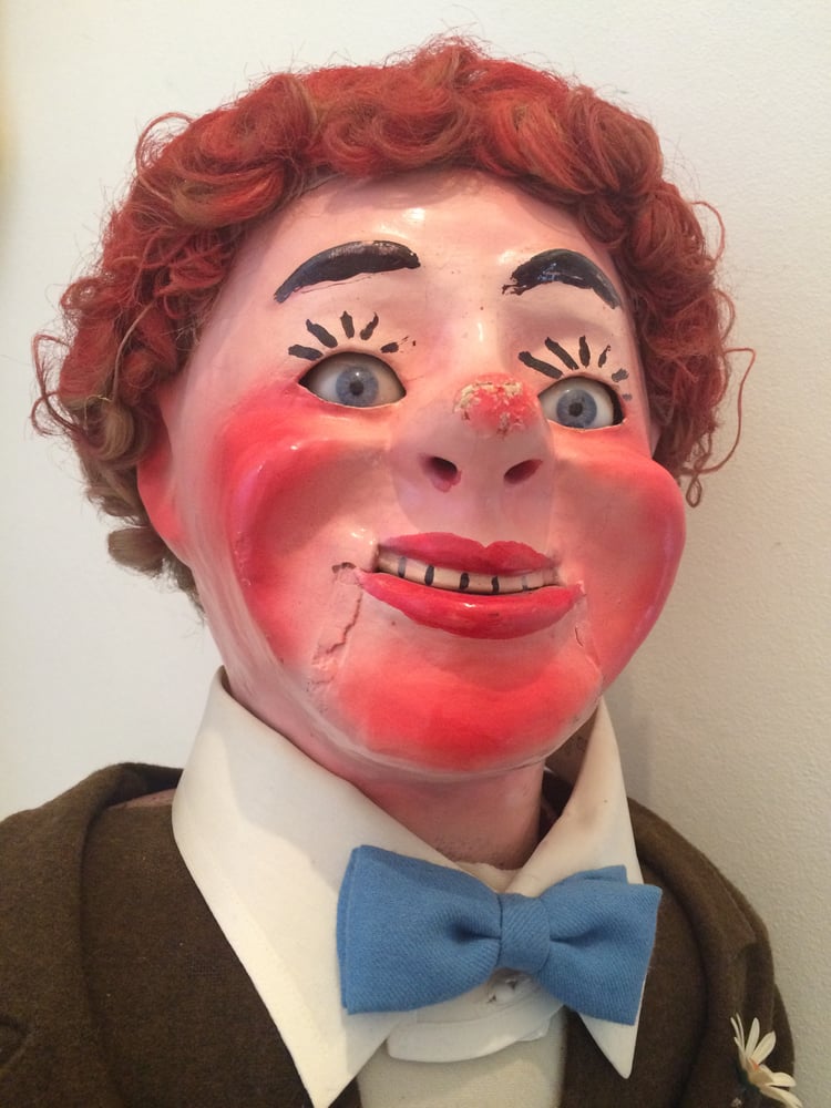 Image of vintage ventriloquist dummy puppet