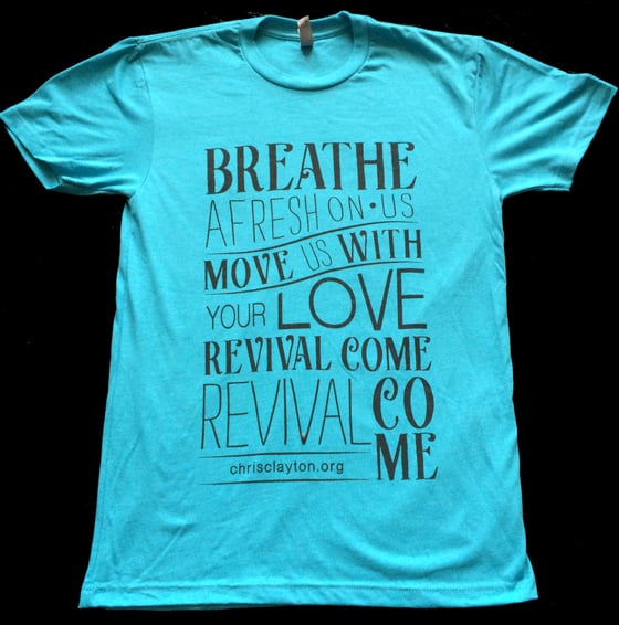 Image of "Revival Come" T-Shirt (Blue)