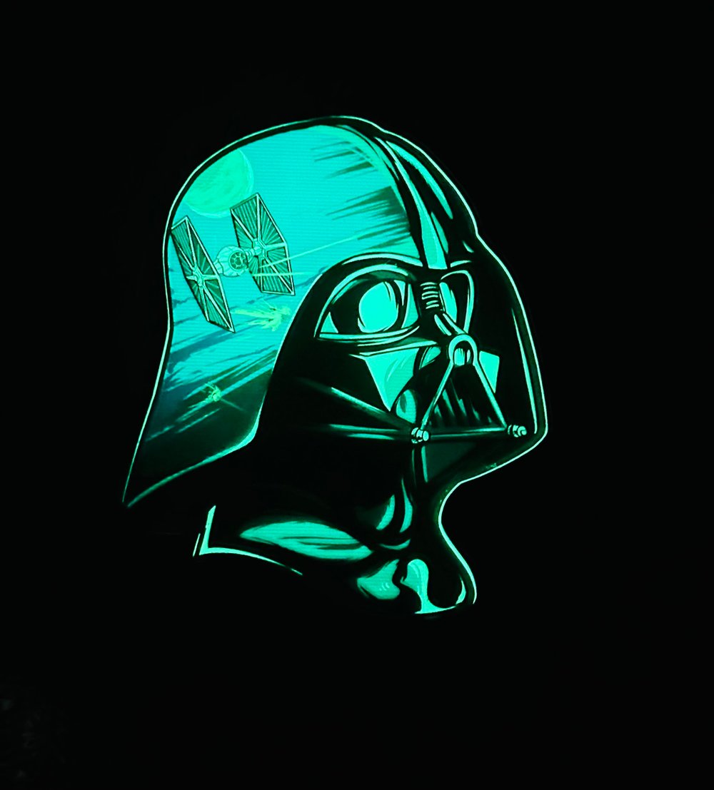 ACRYLIC REFLECTIONS: VADER