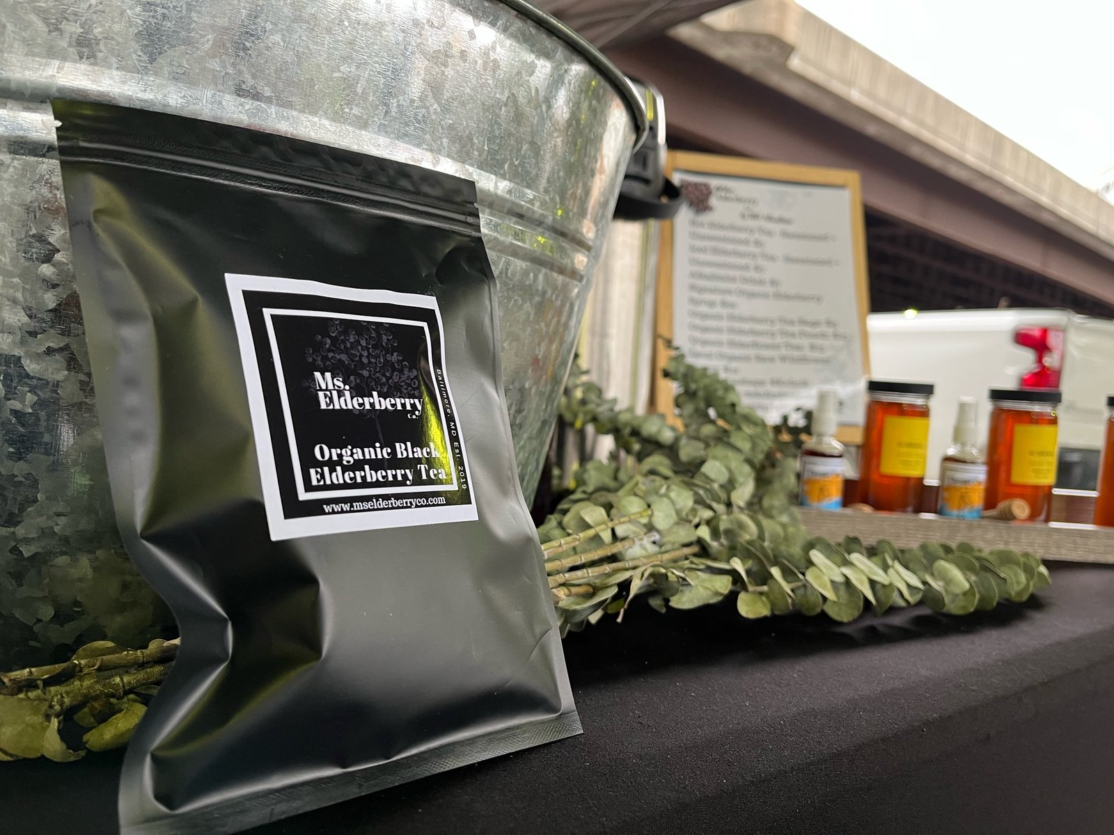 Organic Black Elderberry Tea Bags (LOCAL PICKUP ONLY) | Ms